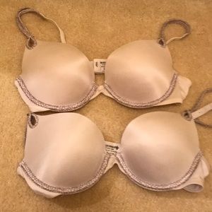 White Push-Up Bras